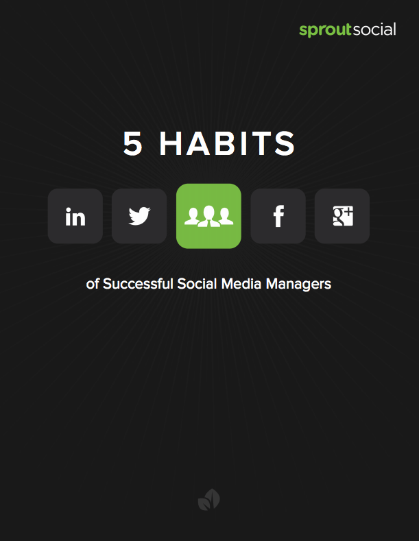 [Guia gratuito] 5 hábitos dos gerentes de Mídia Social bem sucedidos