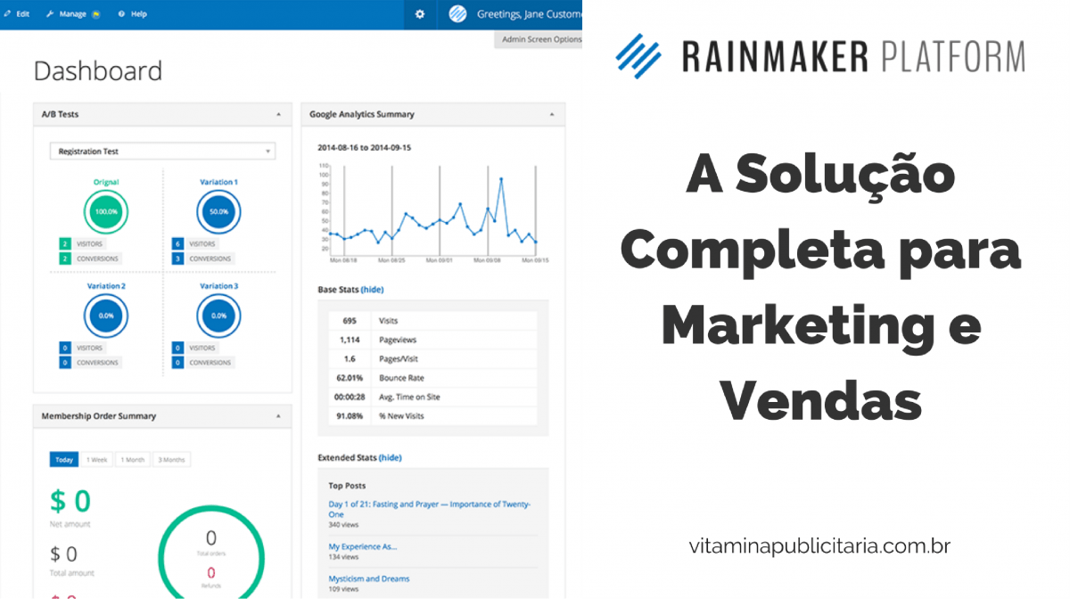 Rainmaker: A Solução Completa para Marketing e Vendas